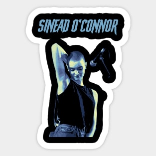 Sinead O Connor Blue Sticker